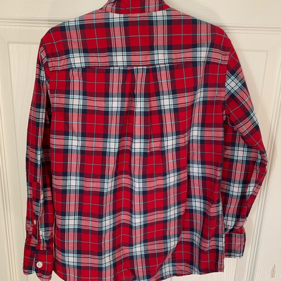 Lands End boys button up shirt - Picture 2 of 3